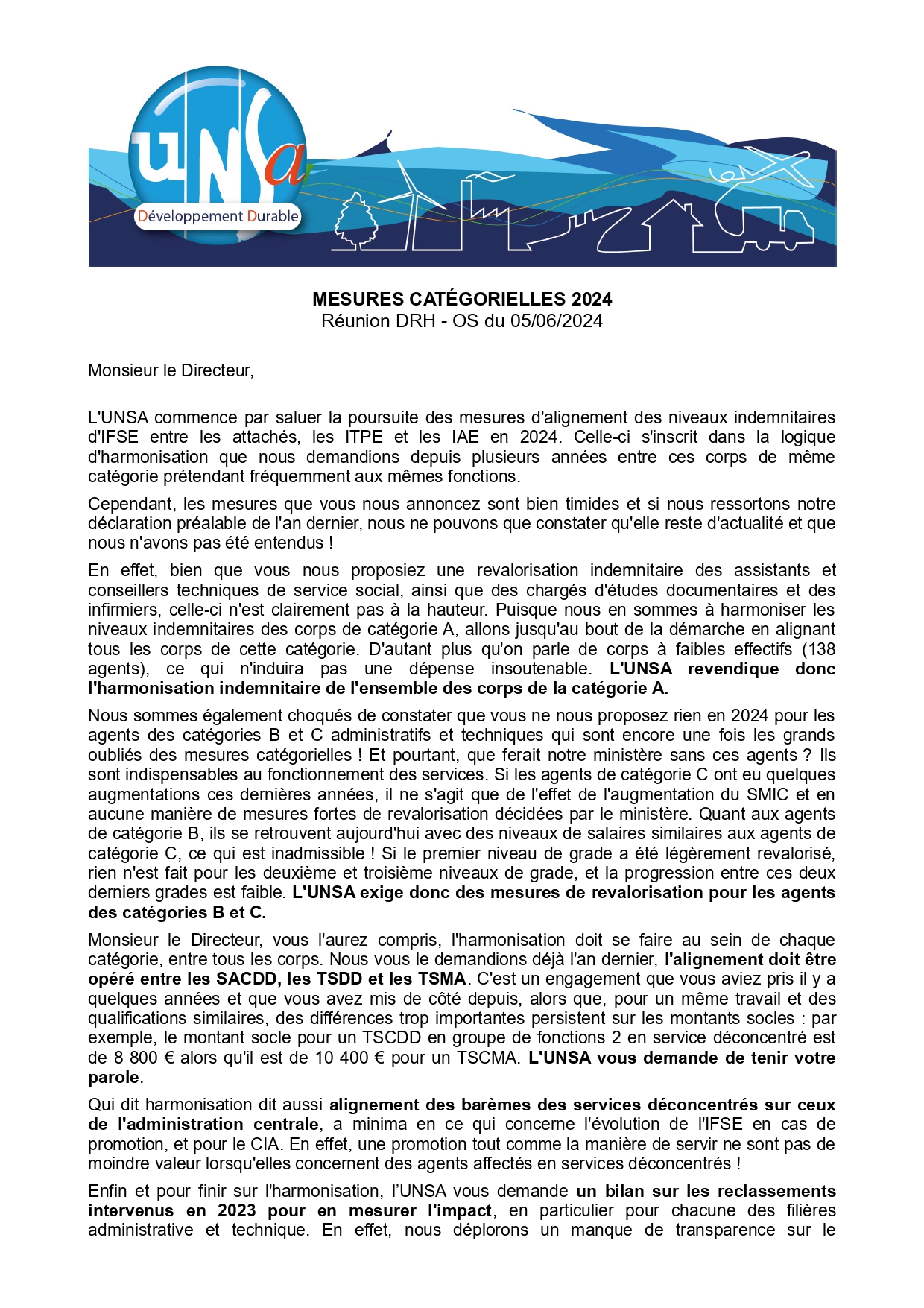 DP Mesures catégorielles 2024 DRH OS page 1