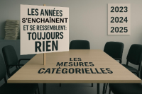 Mesures catégorielles 2025 : les années s'enchaînent et se ressemblent... toujours rien !