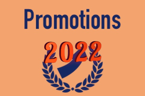 Promotions 2022